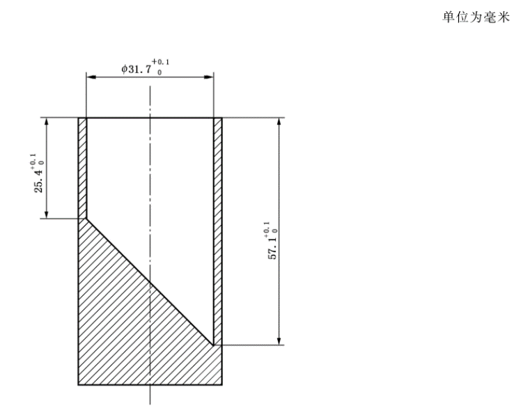 圖丨小零件量筒。測(cè)試時(shí)完全進(jìn)入量筒屬于小零件。